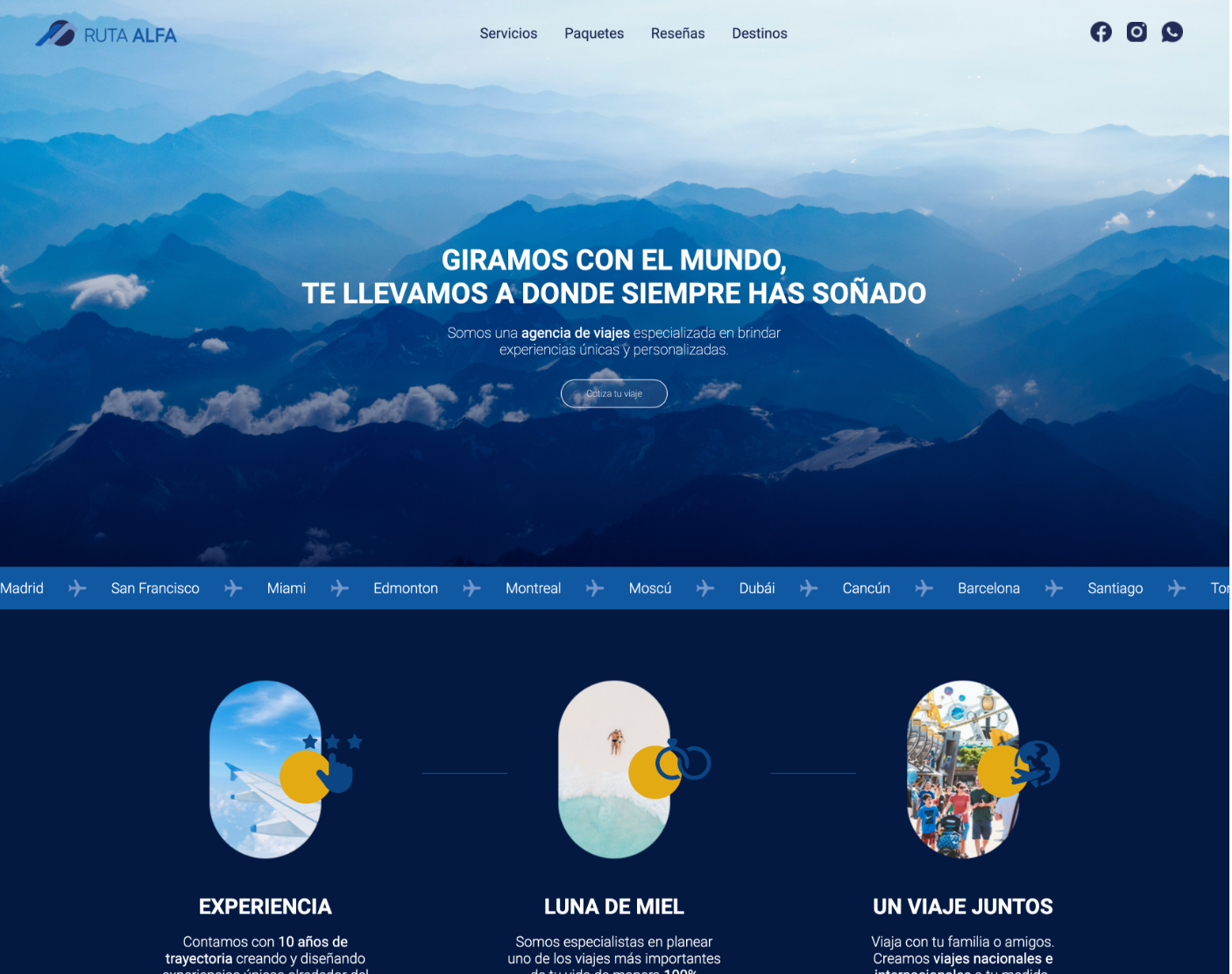 Ruta Alfa - Travel Agency
